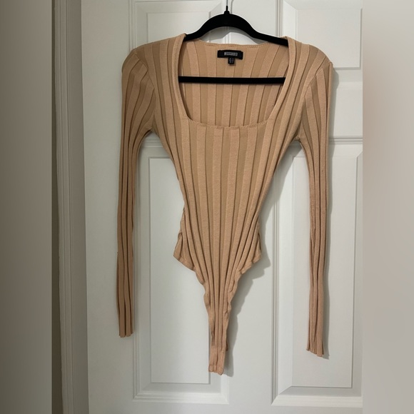 NWOT Missguided Square Neck Body Suit - Picture 4 of 6